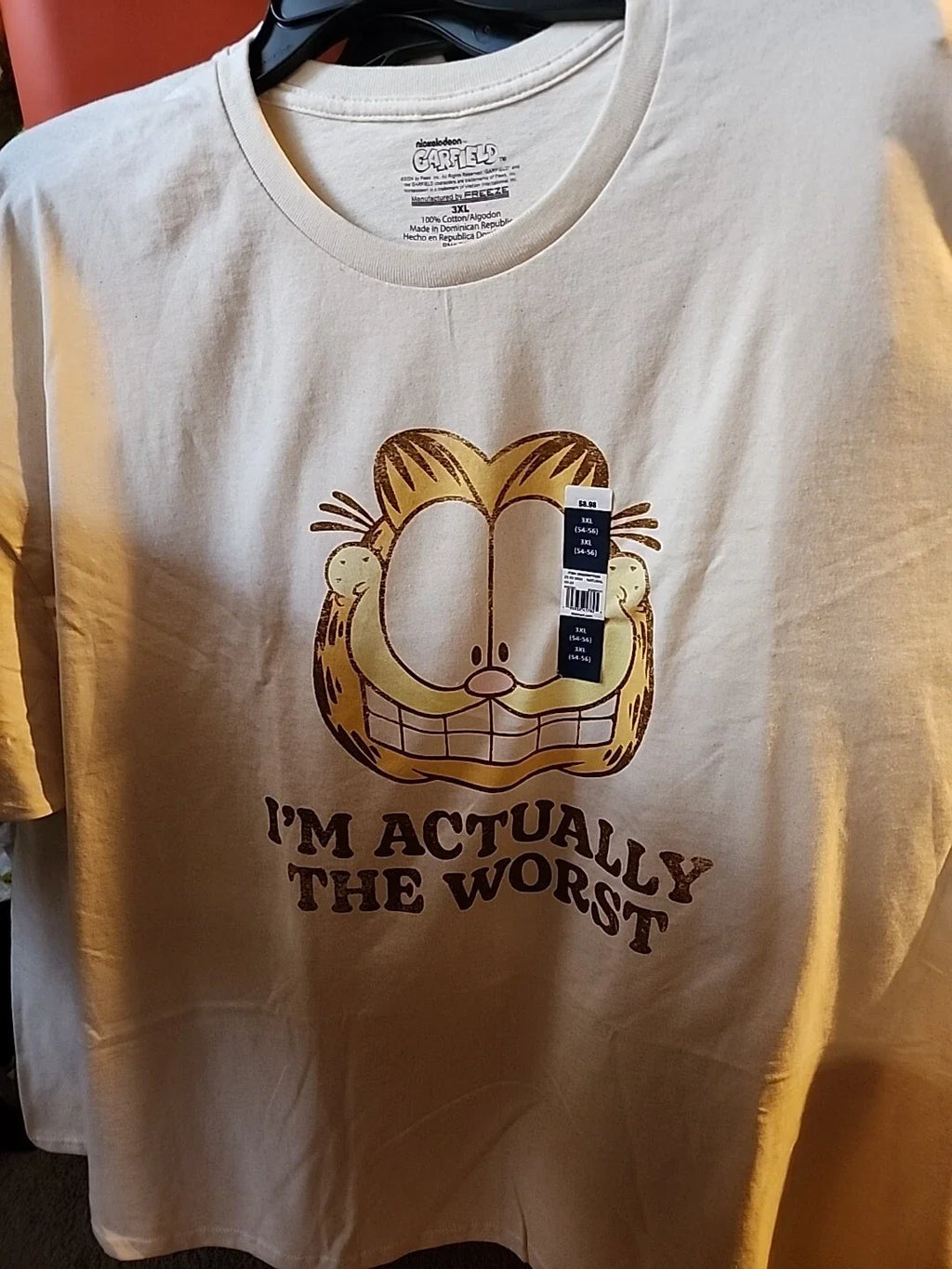New Garfield 3XL 100 Cotton With Tags - Adult & Kids T-Shirts, Sweatshirts & Hoodies apparel design preview 1