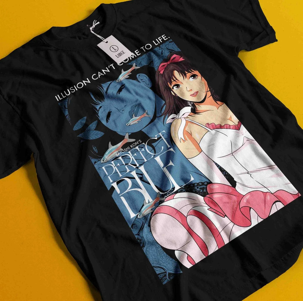 Perfect Blue Mima Kirigoe Girl Anime Manga Japanese - Adult & Kids T-Shirts, Sweatshirts & Hoodies apparel design preview 1