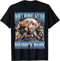 Wolf Meme Don't Worry Kitten Daddy's Here Alpha Male - Adult & Kids T-Shirts, Sweatshirts & Hoodies apparel design preview 1