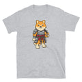 Kawaii Cute Japanese Shiba Inu Dog Samurai Warrior - Adult & Kids T-Shirts, Sweatshirts & Hoodies apparel design preview 1