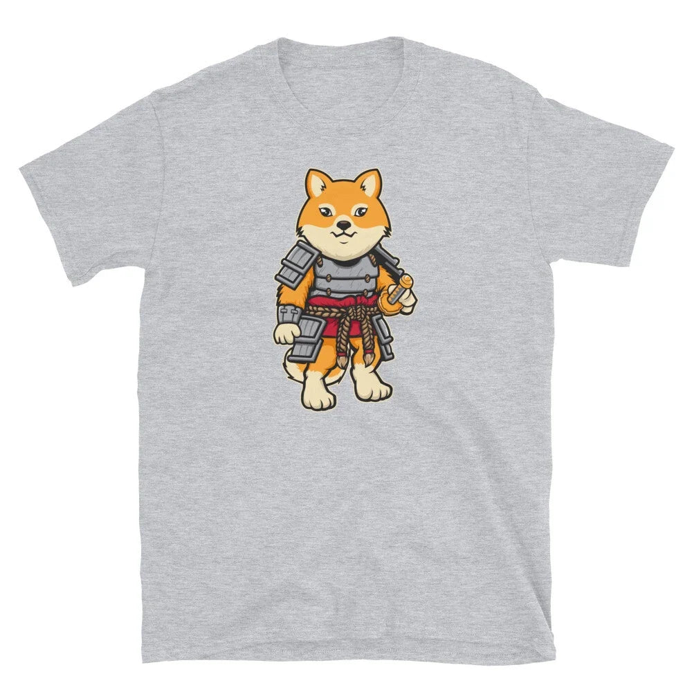 Kawaii Cute Japanese Shiba Inu Dog Samurai Warrior - Adult & Kids T-Shirts, Sweatshirts & Hoodies apparel design preview 1