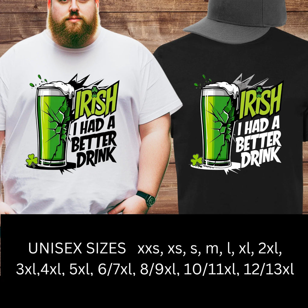 St Patrick's Day Rude Funny Sarcastic Irish Offensive - Adult & Kids T-Shirts, Sweatshirts & Hoodies apparel design preview 1