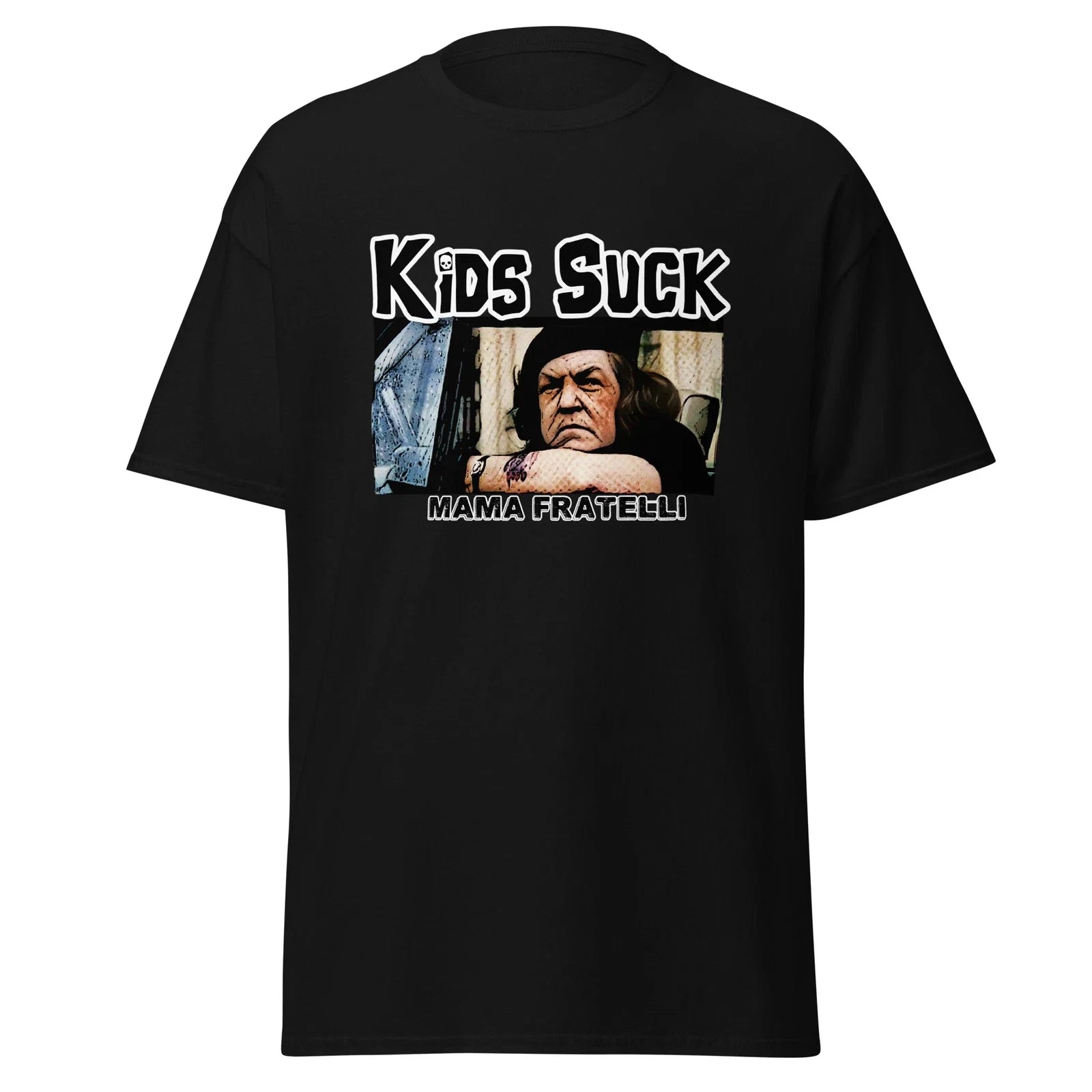 The Goonies Kids Suck! - Adult & Kids T-Shirts, Sweatshirts & Hoodies apparel design preview 1