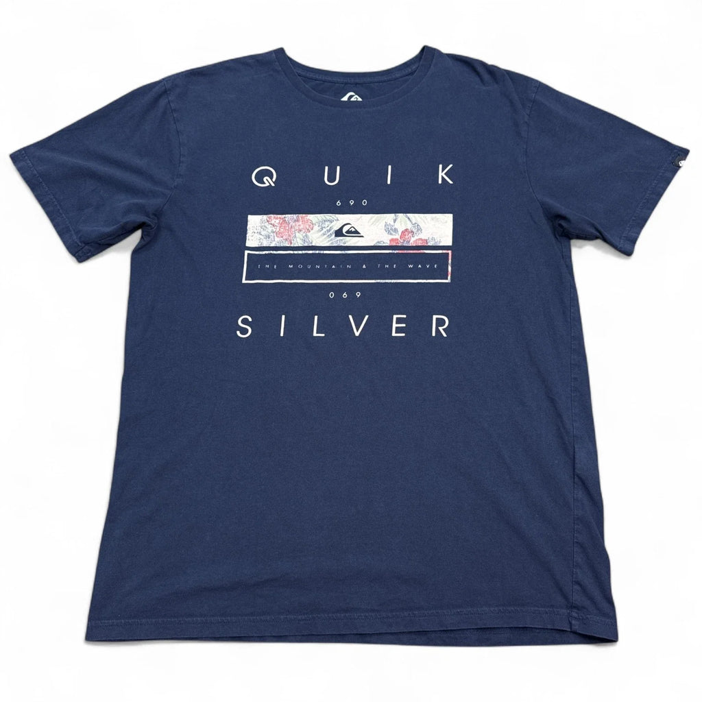 Quiksilver Mens Size Large Blue Regular Fit Y2K Surf - Adult & Kids T-Shirts, Sweatshirts & Hoodies apparel design preview 1
