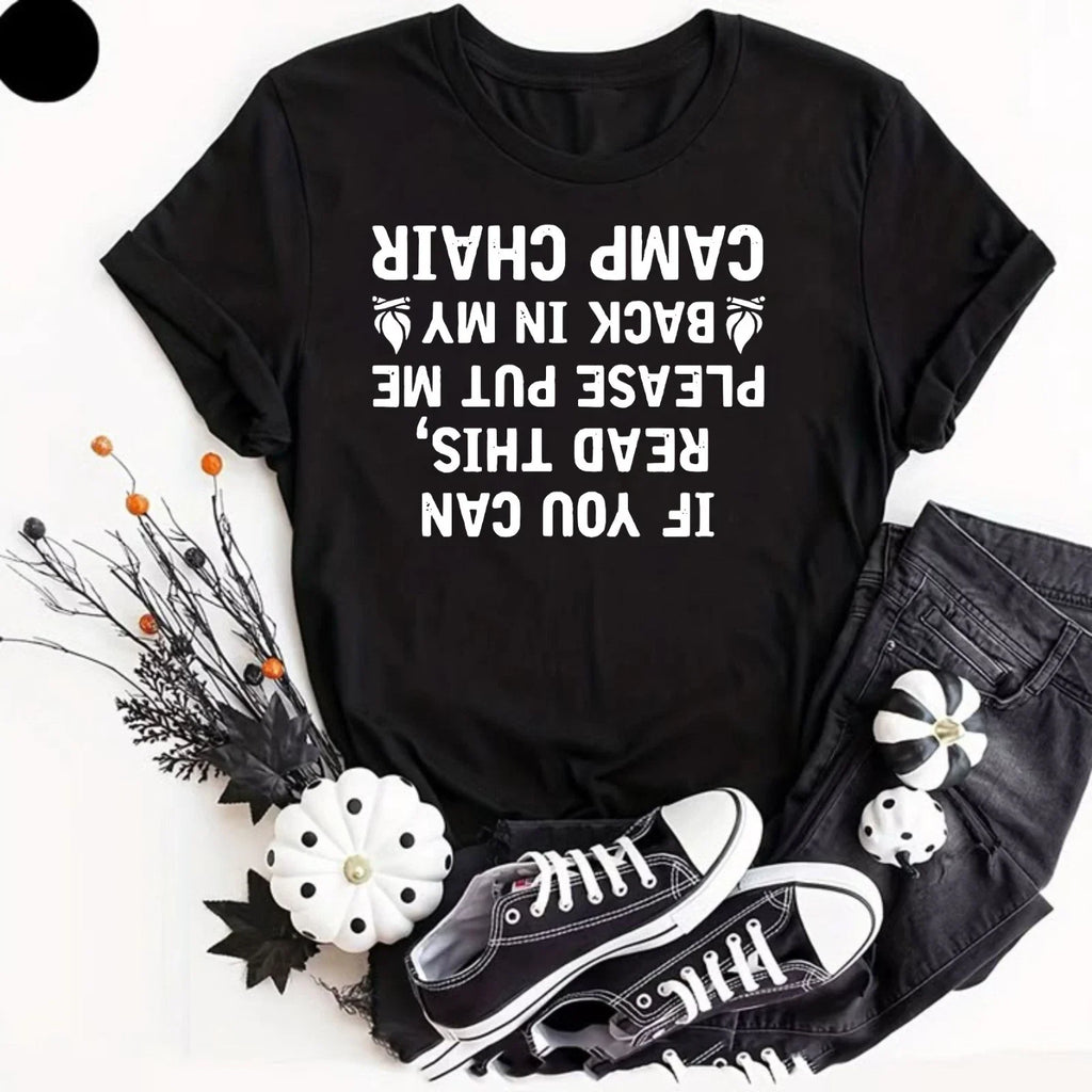 If You Can Read This Joke Mens Funny Camping Gifts - Adult & Kids T-Shirts, Sweatshirts & Hoodies apparel design preview 1
