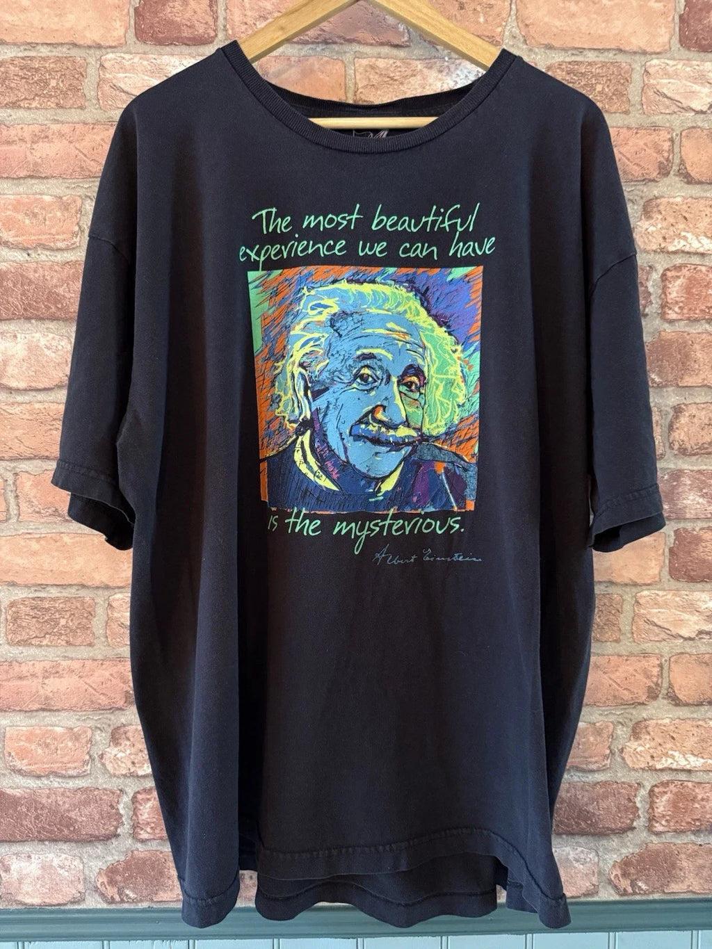Vintage Albert Einstein Pop Art Size Xxxl - Adult & Kids T-Shirts, Sweatshirts & Hoodies apparel design preview 1