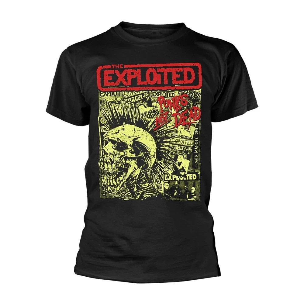 EXPLOITED, THE PUNKS NOT DEAD (BLACK) XX-Large - Adult & Kids T-Shirts, Sweatshirts & Hoodies apparel design preview 1