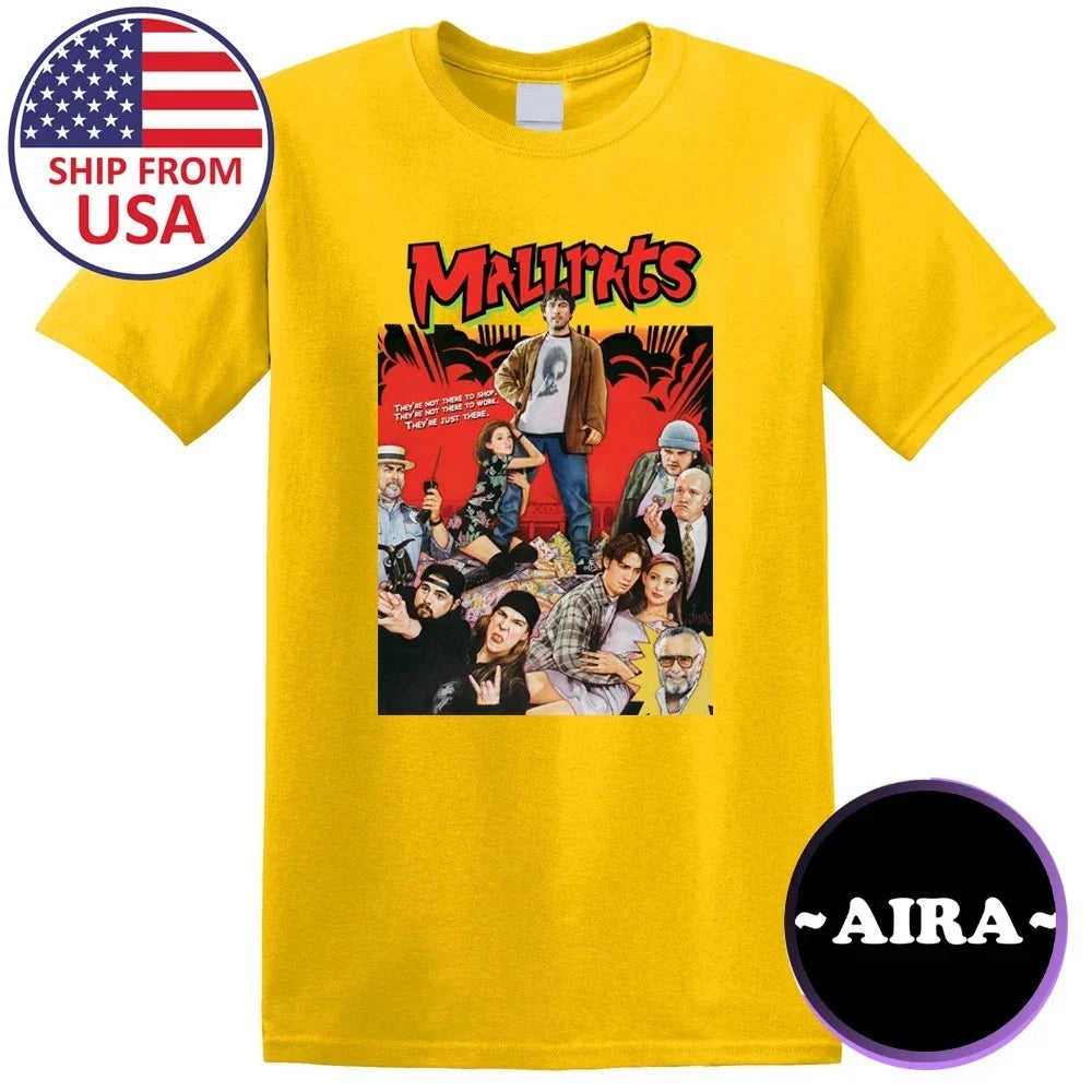 Mallrats 90's Funny Movie Men's Yellow Size S-5XL - Adult & Kids T-Shirts, Sweatshirts & Hoodies apparel design preview 1