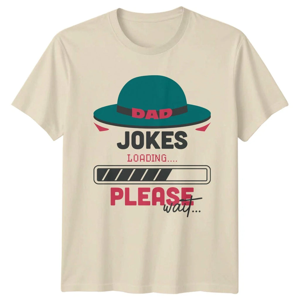 Dad Jokes Loading Please Wait Mens Humour Fathers Day - Adult & Kids T-Shirts, Sweatshirts & Hoodies apparel design preview 1