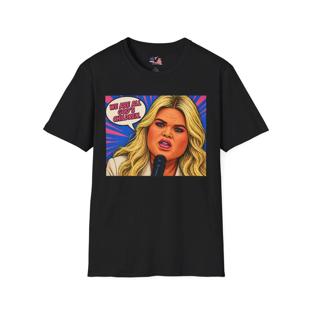 Druski Erika Kirk God's Children Graphic Political - Adult & Kids T-Shirts, Sweatshirts & Hoodies apparel design preview 1