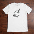 Cute Sleeping Bird Minimalist Animal Graphic Funny - Adult & Kids T-Shirts, Sweatshirts & Hoodies apparel design preview 1