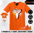 Matching Kobe 6 Protro Total Orange 2025 To Match - Adult & Kids T-Shirts, Sweatshirts & Hoodies apparel design preview 1