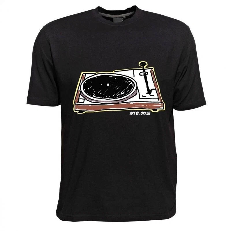 Art W. Orker Pop Record Player Motif Size XXL - Adult & Kids T-Shirts, Sweatshirts & Hoodies apparel design preview 1