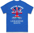 Great Britain Lebanese Roots Patriot British Grown - Adult & Kids T-Shirts, Sweatshirts & Hoodies apparel design preview 1