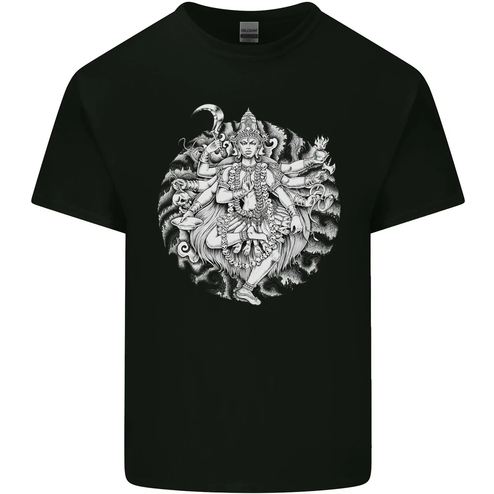 Goddess Shiva Hindu God Hinduism Religion Mens Cotton - Adult & Kids T-Shirts, Sweatshirts & Hoodies apparel design preview 1