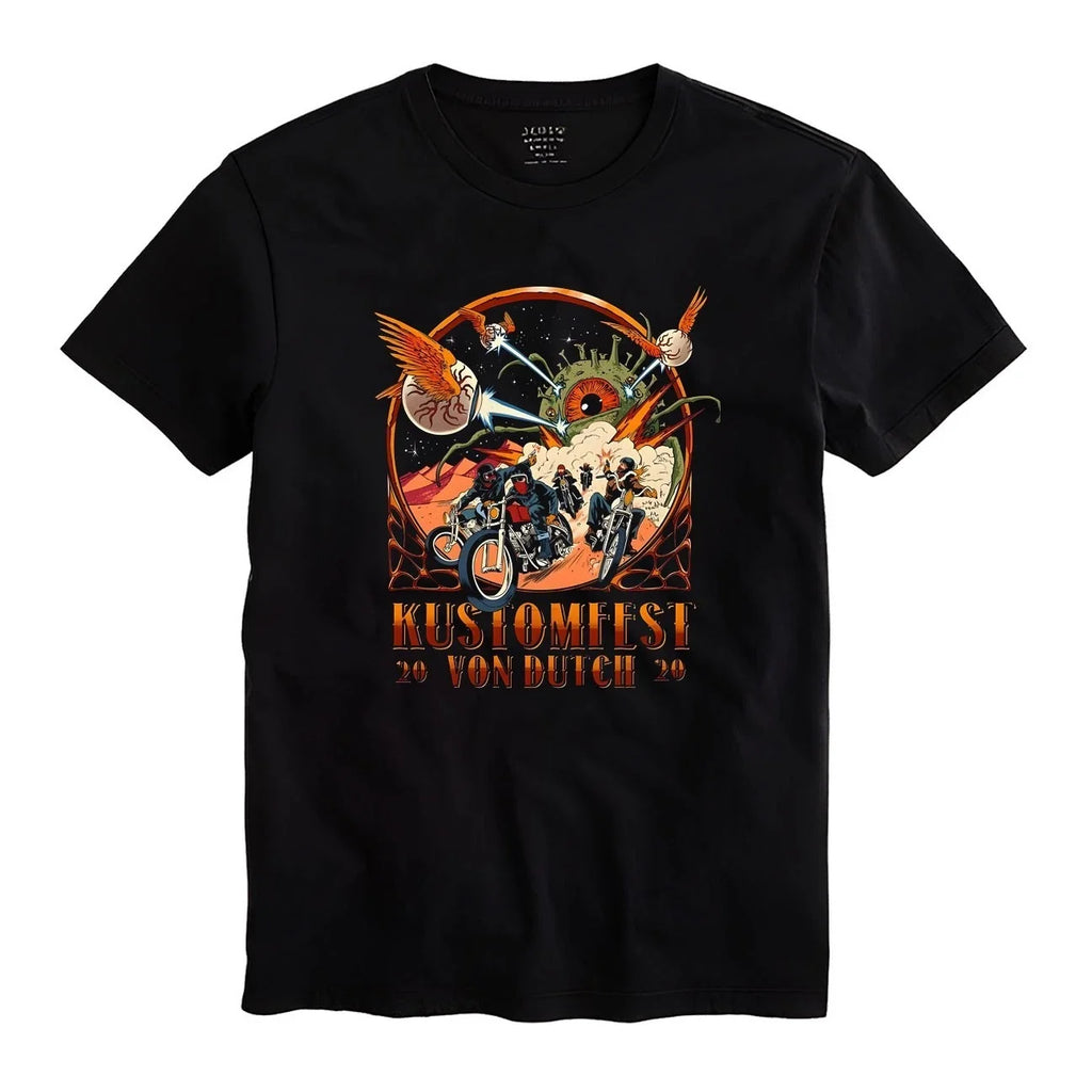 Kustom x Dutch Cotton Unisex Multicolor Size XS-2XL - Adult & Kids T-Shirts, Sweatshirts & Hoodies apparel design preview 1