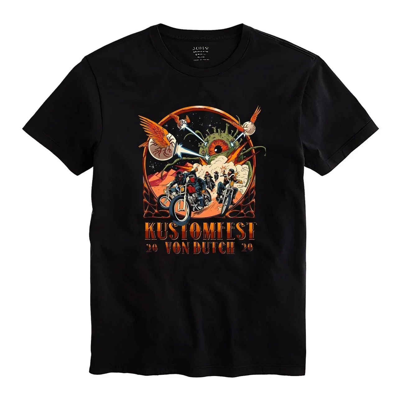 Kustom x Dutch Cotton Unisex Multicolor Size XS-2XL - Adult & Kids T-Shirts, Sweatshirts & Hoodies apparel design preview 1