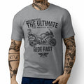 JL Ultimate Illustration For A Yamaha FJR1300 2012 - Adult & Kids T-Shirts, Sweatshirts & Hoodies apparel design preview 1