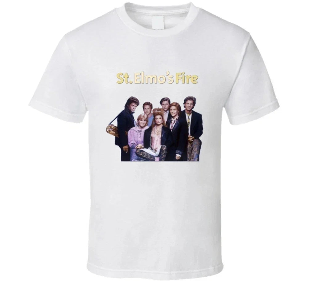 St Elmo's Fire Retro 80's Movie - Adult & Kids T-Shirts, Sweatshirts & Hoodies apparel design preview 1