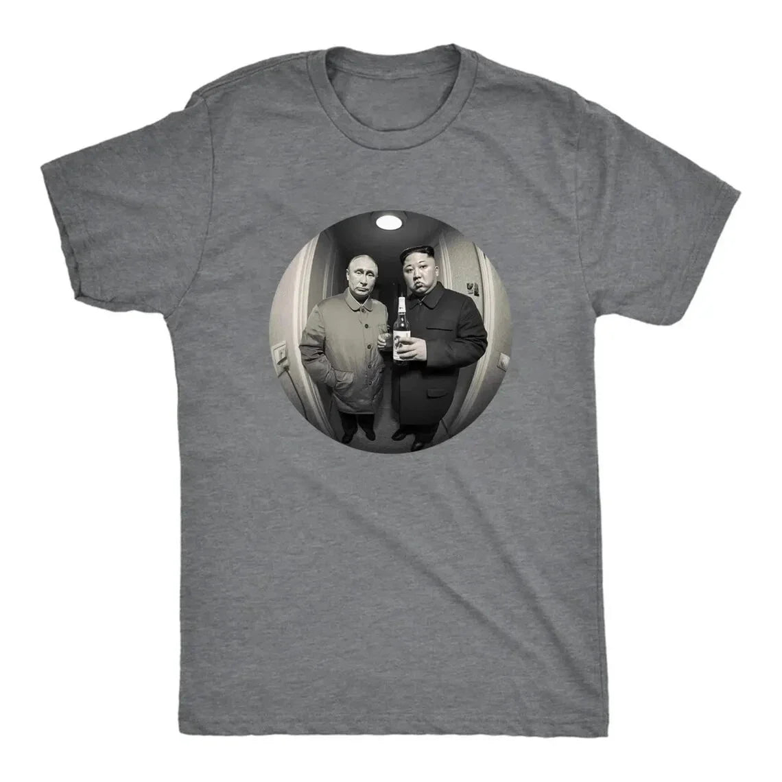 Kim and Putin Jong Un Vladimir funny meme - Adult & Kids T-Shirts, Sweatshirts & Hoodies apparel design preview 1