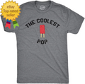 Crazy Dog Mens Coolest Pop Funny Fathers Day Cool Dad - Adult & Kids T-Shirts, Sweatshirts & Hoodies apparel design preview 1