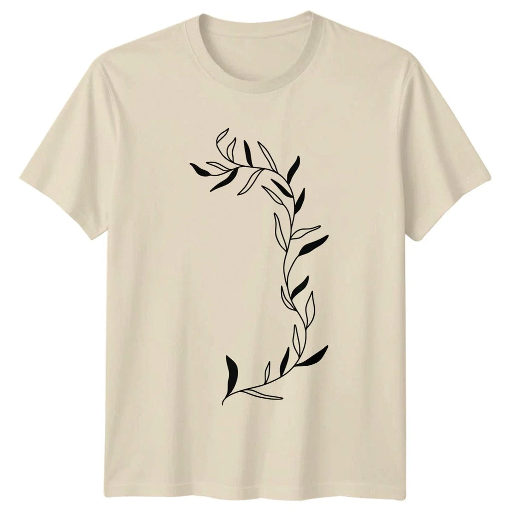 Nature Inspired Botanical Art Minimalist Womens Boho - Adult & Kids T-Shirts, Sweatshirts & Hoodies apparel design preview 1