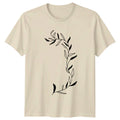 Nature Inspired Botanical Art Minimalist Womens Boho - Adult & Kids T-Shirts, Sweatshirts & Hoodies apparel design preview 1