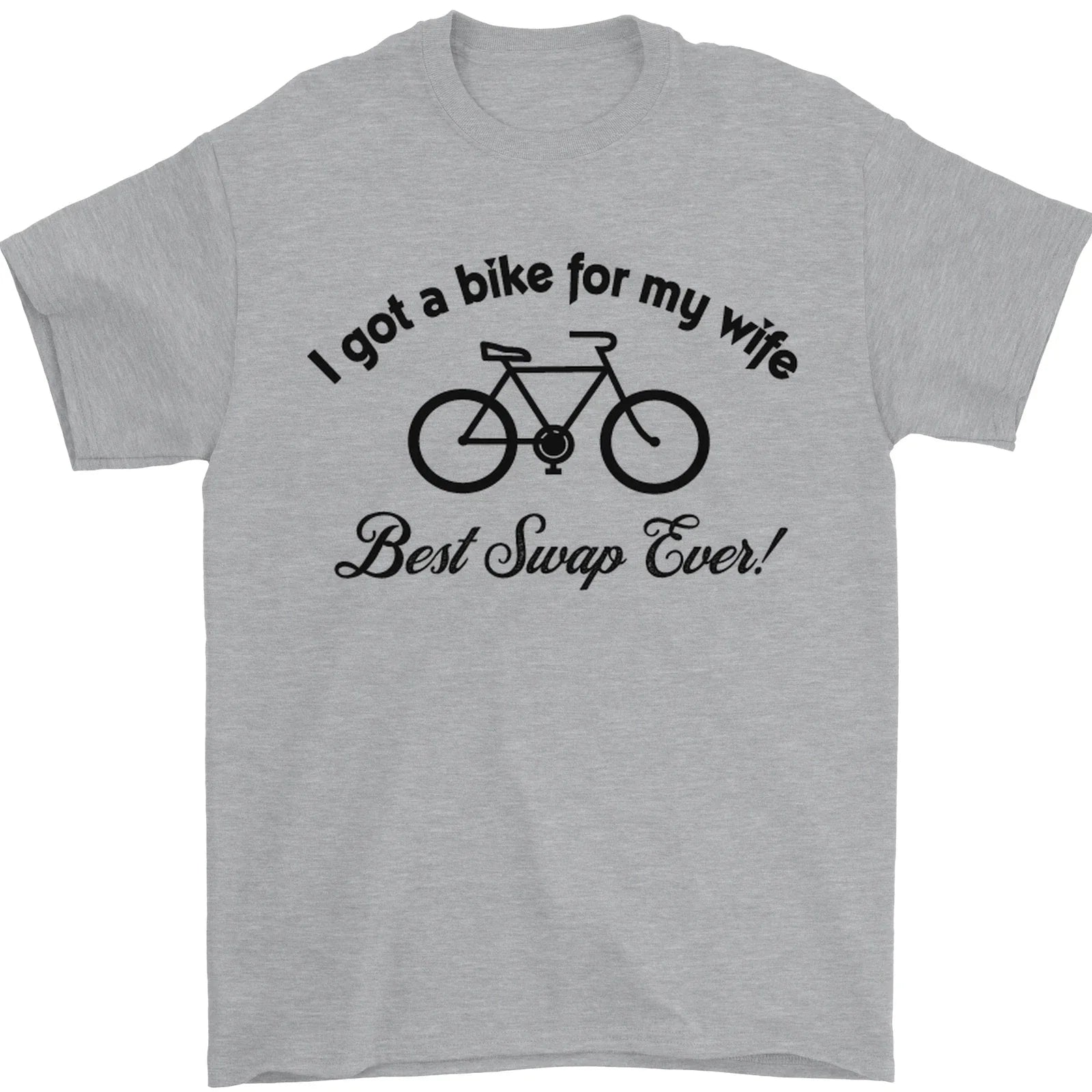 Cycling A Bike for My Wife Cyclist Funny Mens 100% - Adult & Kids T-Shirts, Sweatshirts & Hoodies apparel design preview 1