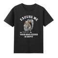 Squirrel Excuse Us Your Bird Feeder Is Empty Funny - Adult & Kids T-Shirts, Sweatshirts & Hoodies apparel design preview 1