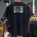 90s Loser Sub-Pop Classic Black XL - Adult & Kids T-Shirts, Sweatshirts & Hoodies apparel design preview 1