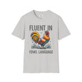 Fluent in Fowl Language Chicken Funny Rooster Lovers - Adult & Kids T-Shirts, Sweatshirts & Hoodies apparel design preview 1