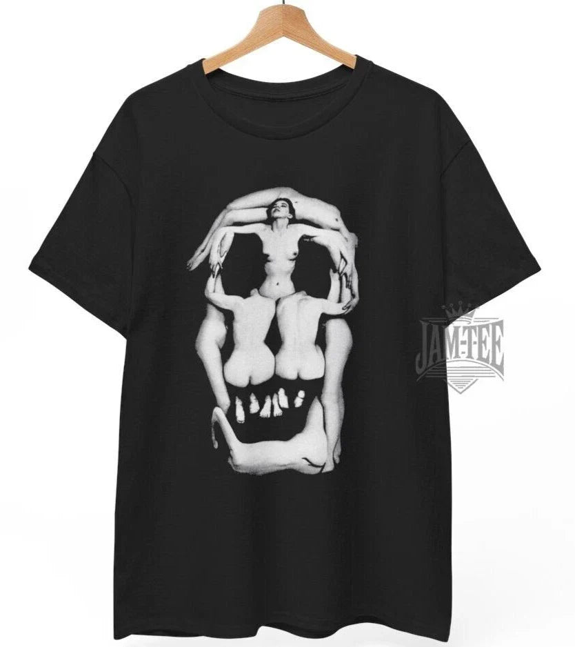 Salvador Dali Skull Surrealist Goth Gothic - Adult & Kids T-Shirts, Sweatshirts & Hoodies apparel design preview 1
