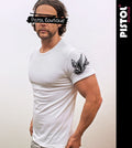 Pistol Boutique Men's Fitted White Sleeve Rolled - Adult & Kids T-Shirts, Sweatshirts & Hoodies apparel design preview 1