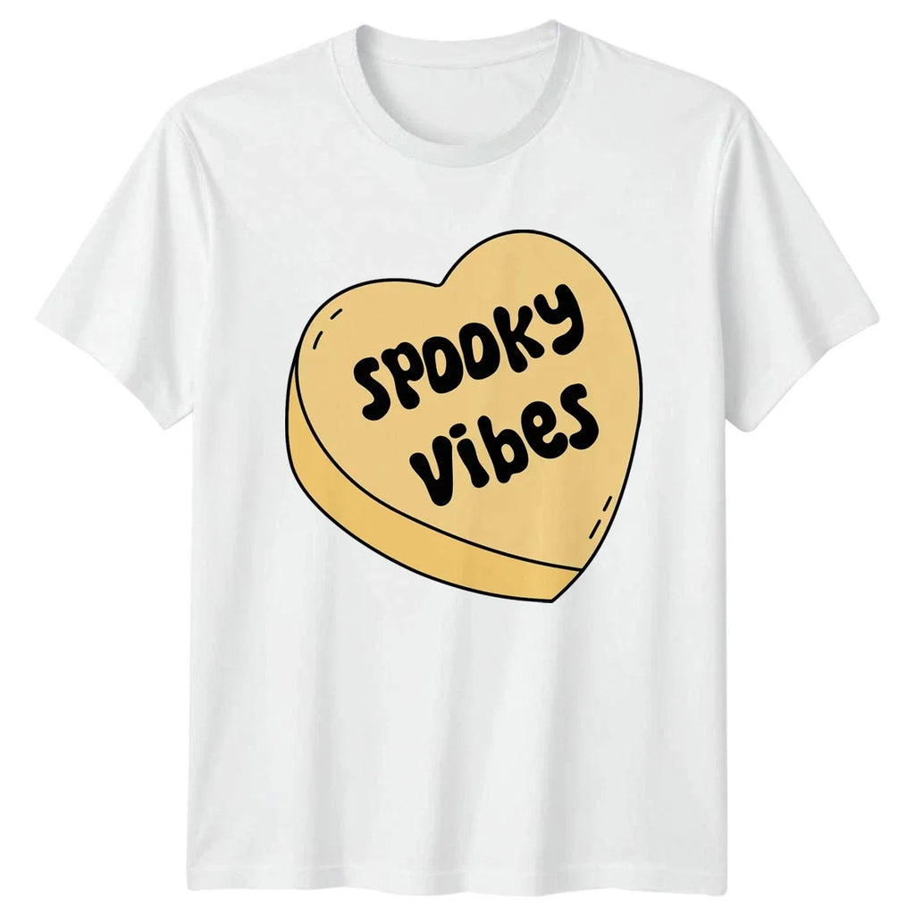 Spooky Vibes Halloween Humor Gift For Him And Her - Adult & Kids T-Shirts, Sweatshirts & Hoodies apparel design preview 1