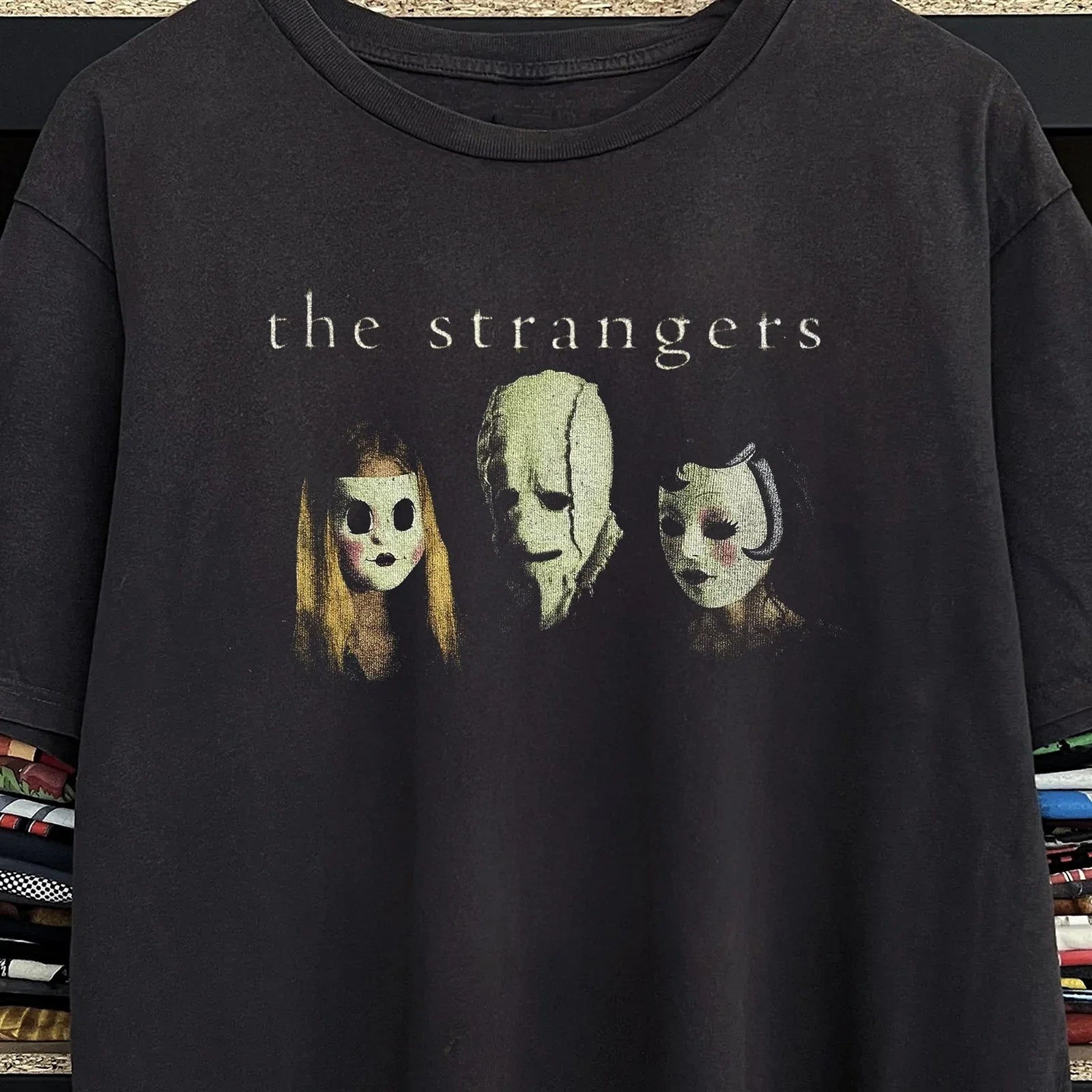 Y2K The Strangers Classic Black L - Adult & Kids T-Shirts, Sweatshirts & Hoodies apparel design preview 1