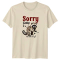 Sorry Gotta The Vibes Are Raccoon Sarcastic Animals - Adult & Kids T-Shirts, Sweatshirts & Hoodies apparel design preview 1