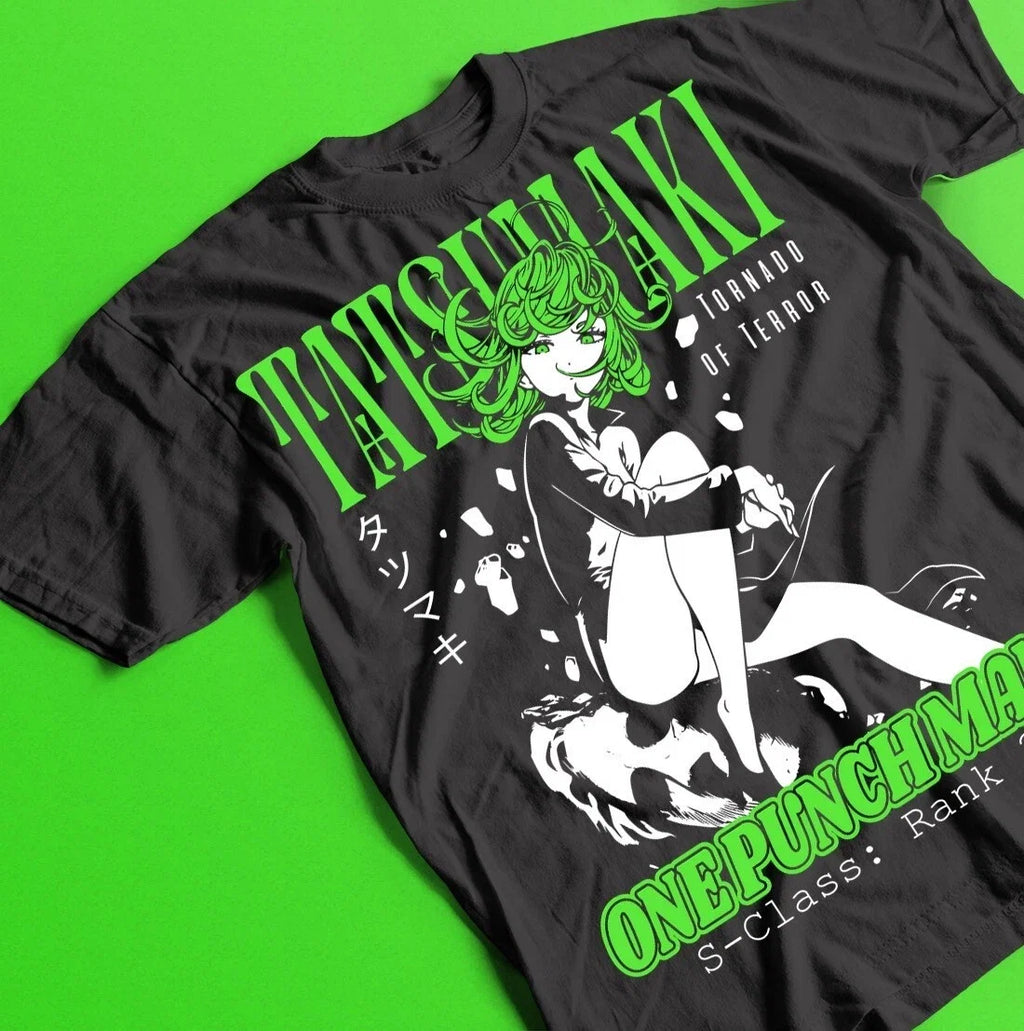 Tatsumaki Anime Manga Villain Kawaii Funny Unisex - Adult & Kids T-Shirts, Sweatshirts & Hoodies apparel design preview 1
