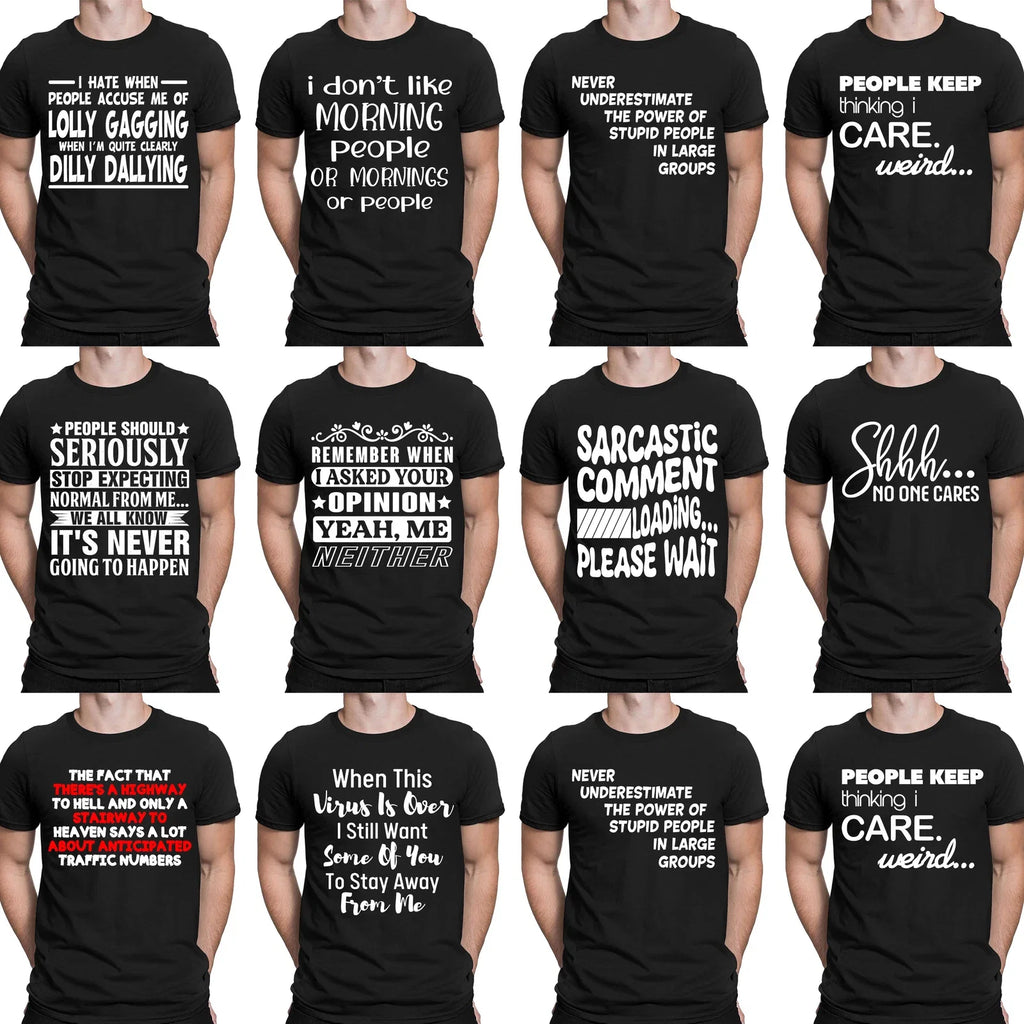 Funny Sarcastic Sarcasm Humour Joke Quote Novelty - Adult & Kids T-Shirts, Sweatshirts & Hoodies apparel design preview 1