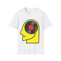 Vinyl Album Head Funny Music Fan Cartoon Style - Adult & Kids T-Shirts, Sweatshirts & Hoodies apparel design preview 1
