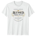 Blessed Highly Favored Anointed Christian Faith - Adult & Kids T-Shirts, Sweatshirts & Hoodies apparel design preview 1
