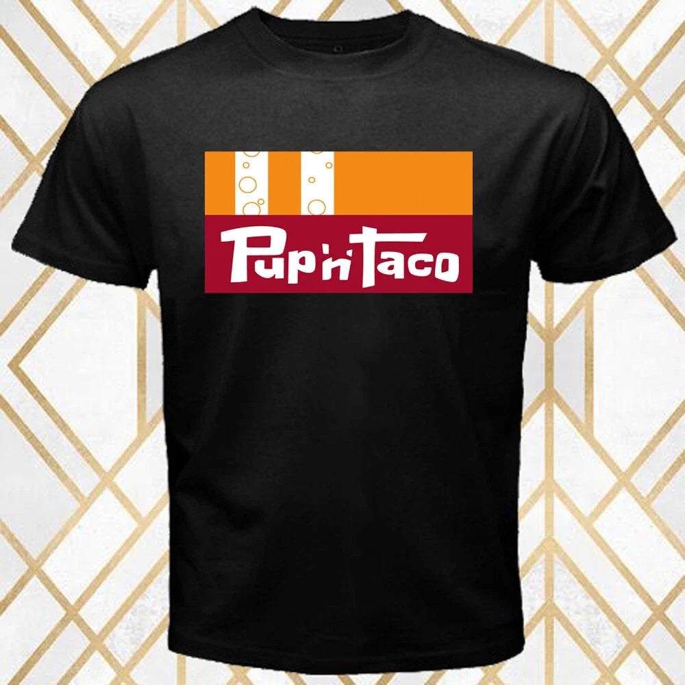 Pup 'n' Taco Men's Black Size S 3XL - Adult & Kids T-Shirts, Sweatshirts & Hoodies apparel design preview 1