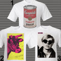 Andy Warhol Soup, Cow 1960s. Pop Art. campbells, new - Adult & Kids T-Shirts, Sweatshirts & Hoodies apparel design preview 1