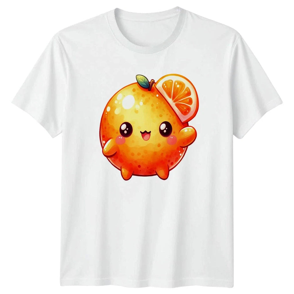 Sweet Kawaii Orange Fruit Birthday Gift - Adult & Kids T-Shirts, Sweatshirts & Hoodies apparel design preview 1