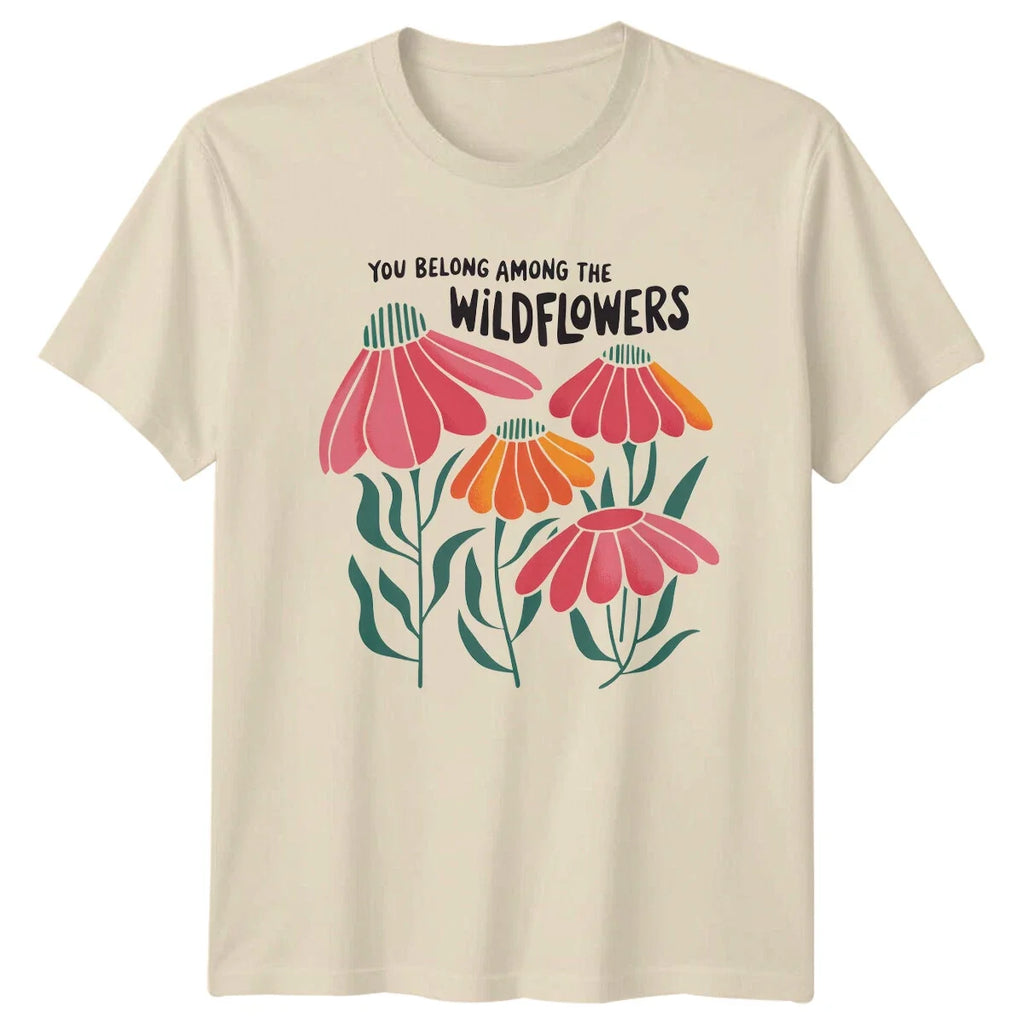 Wildflowers Boho Nature You Belong Among The - Adult & Kids T-Shirts, Sweatshirts & Hoodies apparel design preview 1