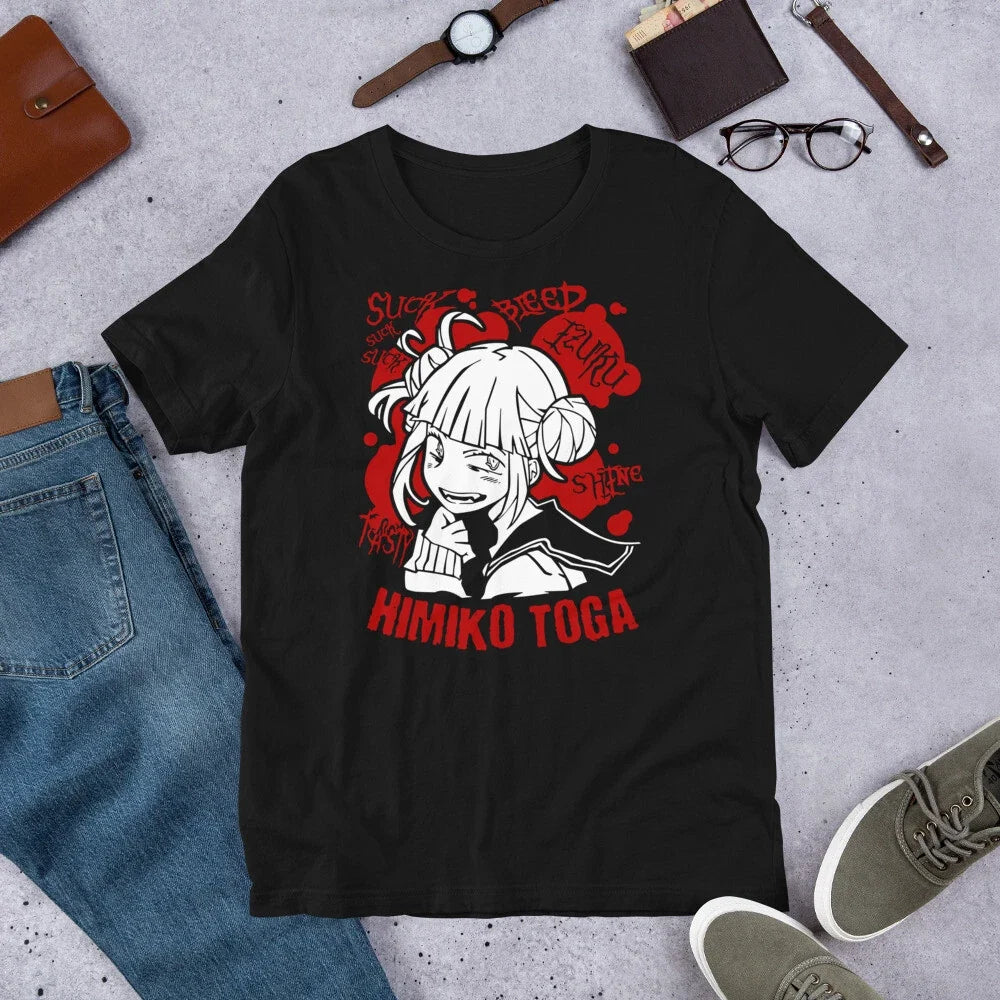 Himiko Toga New ,My Hero Academia ,Waifu, Boku No - Adult & Kids T-Shirts, Sweatshirts & Hoodies apparel design preview 1