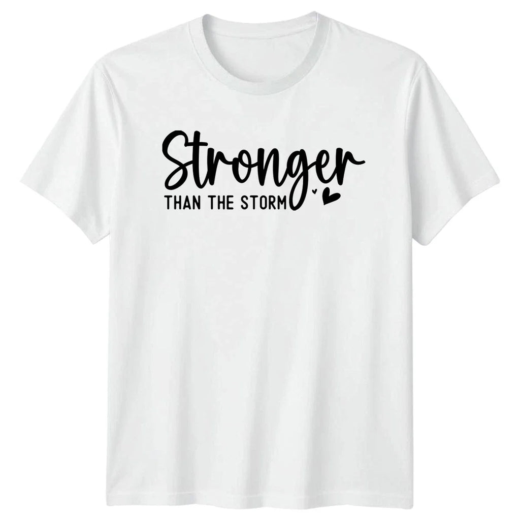 Stronger Than The Storm Motivational Mental Health - Adult & Kids T-Shirts, Sweatshirts & Hoodies apparel design preview 1