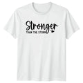 Stronger Than The Storm Motivational Mental Health - Adult & Kids T-Shirts, Sweatshirts & Hoodies apparel design preview 1
