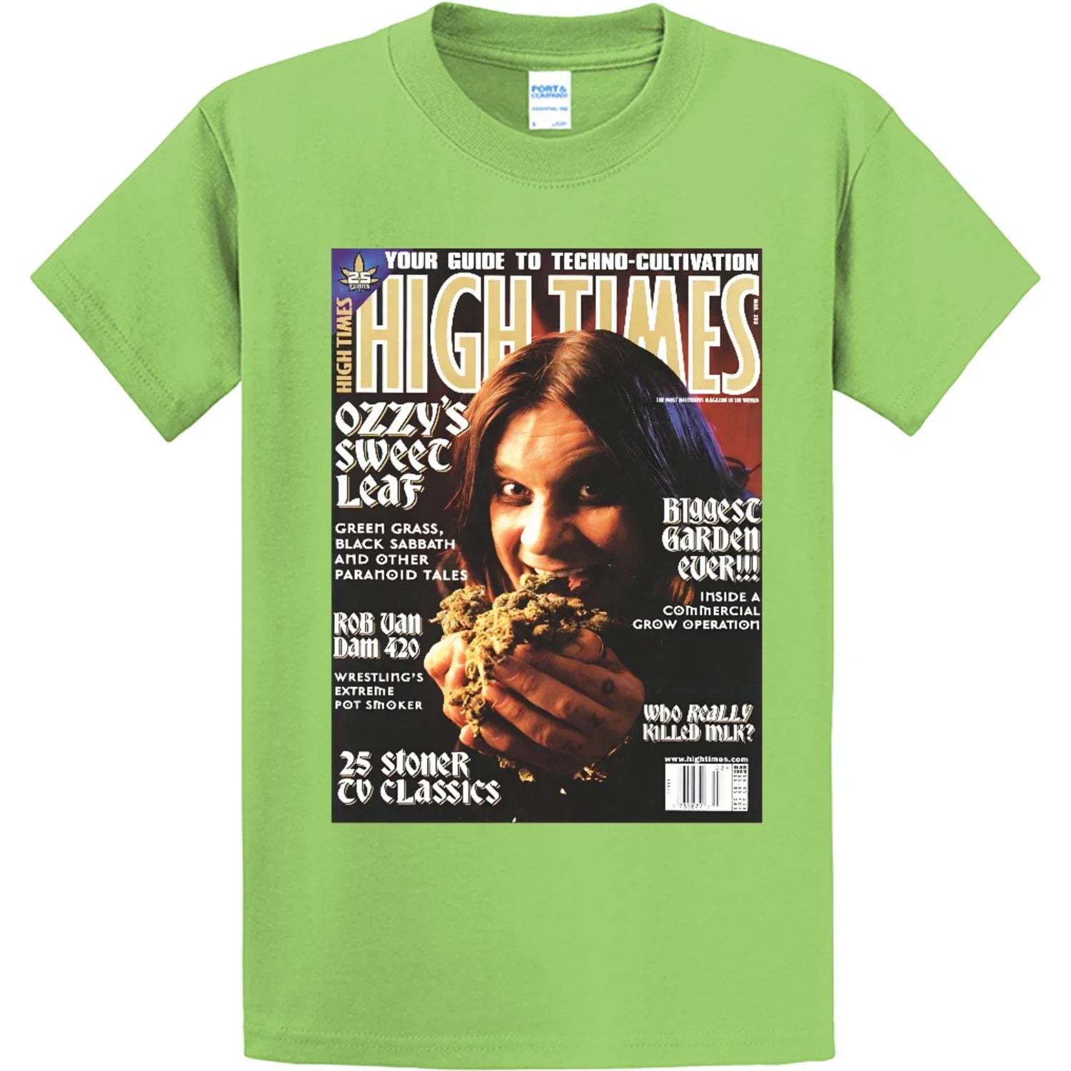 NEW Art Society POP CULTURE MAGAZINE VOL. 1 LIME - Adult & Kids T-Shirts, Sweatshirts & Hoodies apparel design preview 1