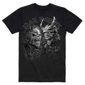 Iron Maiden Senjutsu Grayscale Heads Official - Adult & Kids T-Shirts, Sweatshirts & Hoodies apparel design preview 1