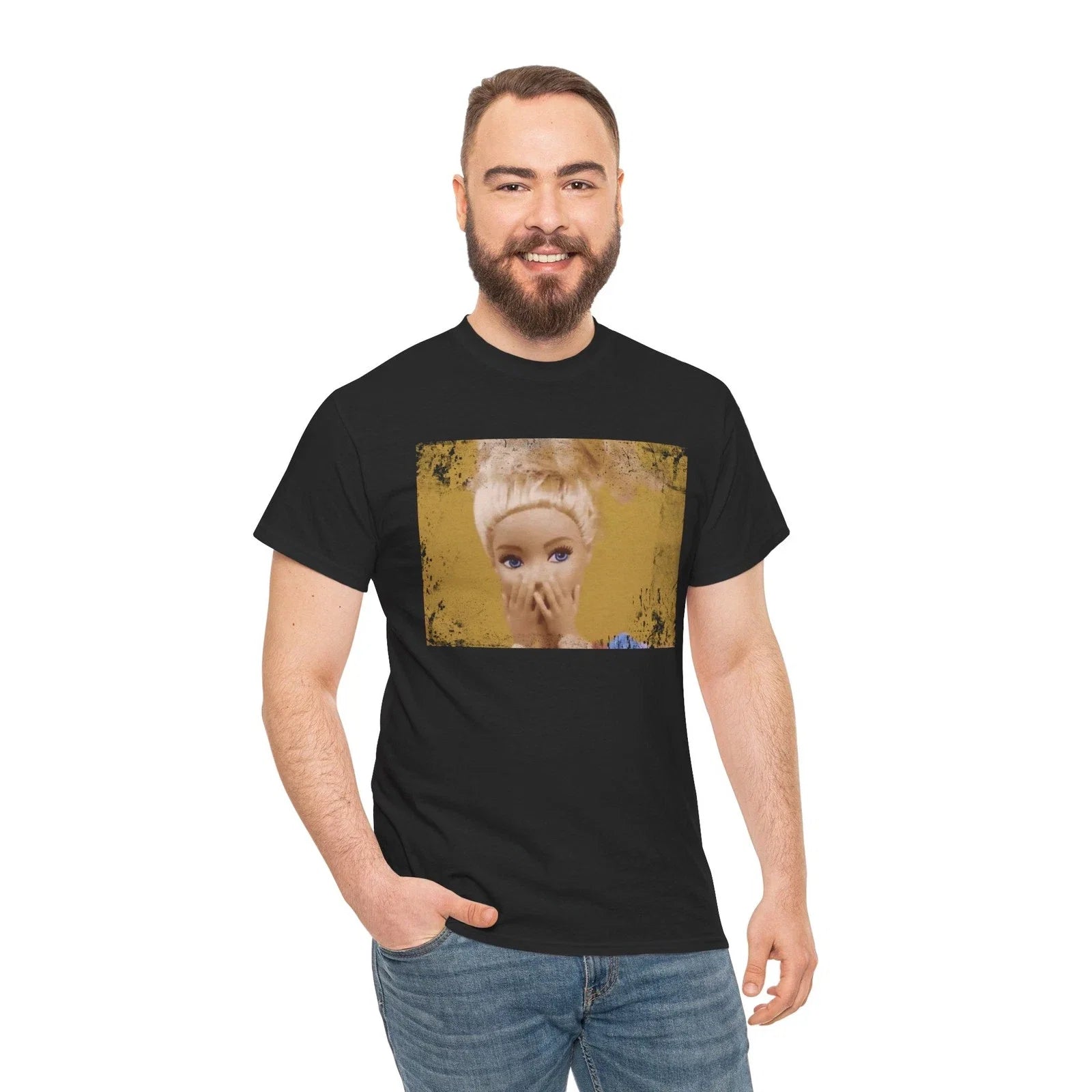 Surprised Doll Meme Shocked Reaction - Adult & Kids T-Shirts, Sweatshirts & Hoodies apparel design preview 1